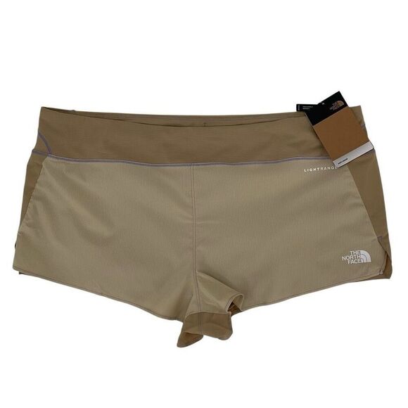 The North Face Summer Light 2.5" Short Gravel Khaki Stone Women XXL NEW NF0A85YT - Picture 1 of 6